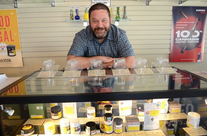 Blended Buds Cannabis owner Kevin Demers.