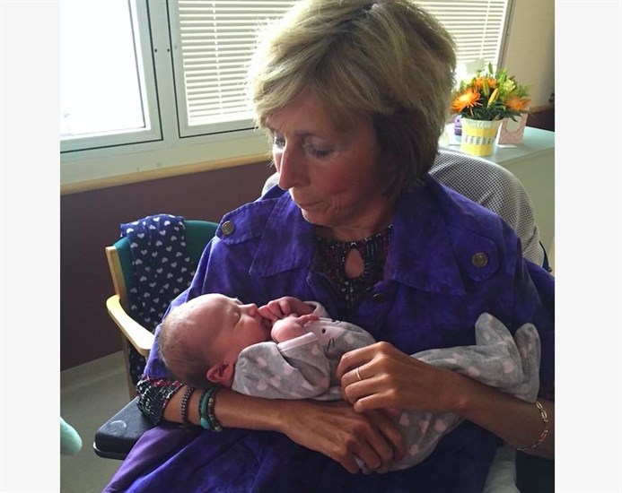 Dianna Green and her grand niece.