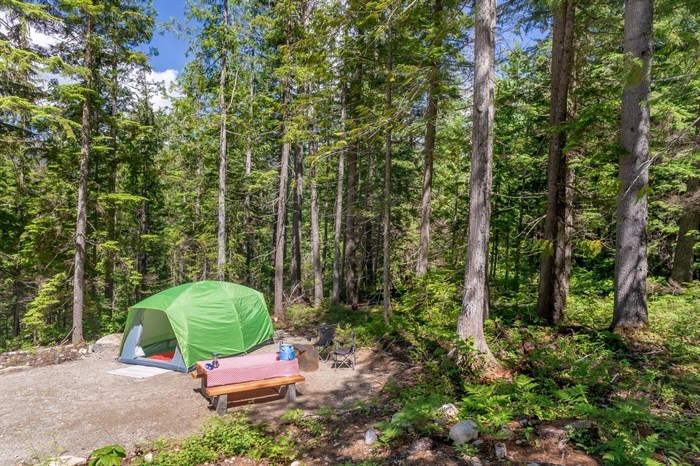 The new campground is located only five kilometre drive from downtown Revelstoke.