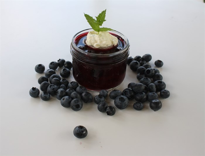 Serve this delicious blueberry dessert at your next summer barbecue.