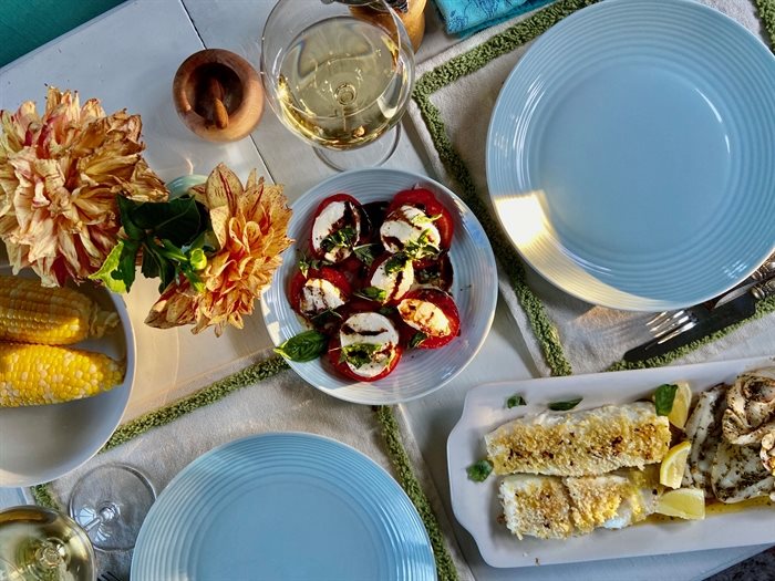 Lazy summer nights call for light and fresh seasonally inspired dishes.