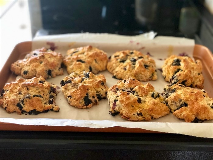 Fresh from the oven, you can't beat homemade scones.