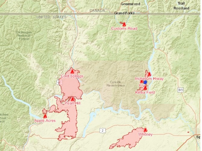 The Cold Springs, Whitney and Pearl Hill wildfires have been devastating to Washington State ranchers.