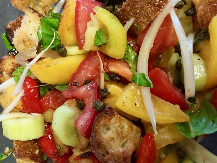 Panzanella is a delicious way to celebrate the harvest.