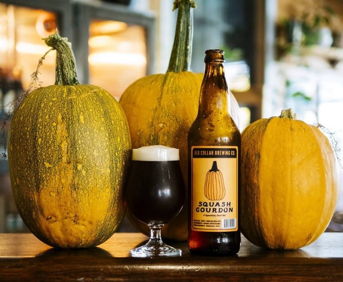Red Collar's beer Squash Gordon is basically fall in a bottle. 