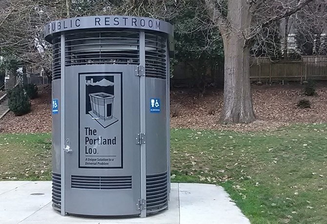 Penticton City Council will be asked to consider a 'Portland Loo' style of public washroom as future replacements become necessary at tomorrow's regular council meeting, Nov.3, 2020.