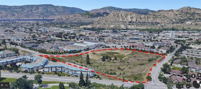 This is the location of the proposed new Costco.