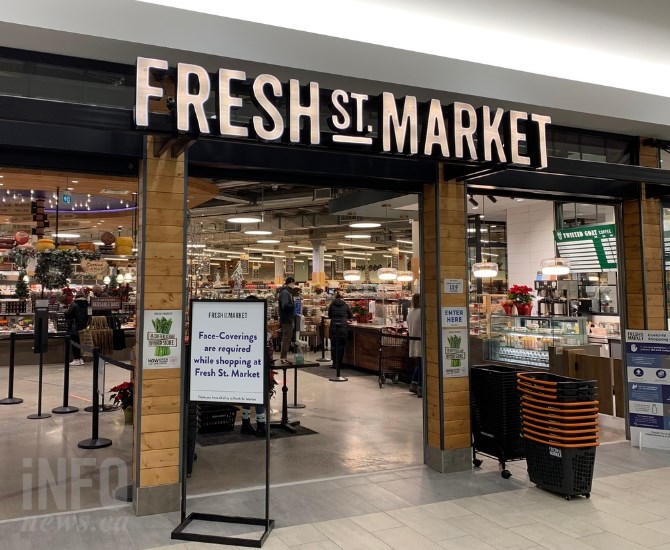 Fresh St. Market opened in Kamloops' Aberdeen Mall Nov. 22, 2020.