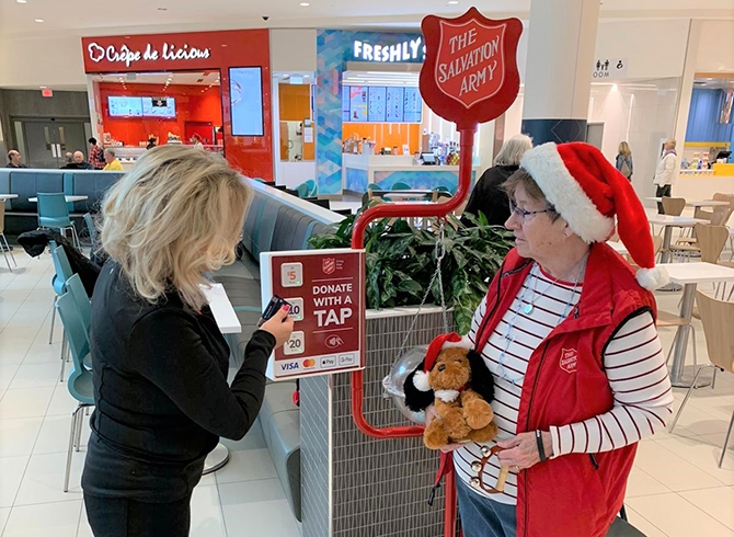 salvation army christmas kettle