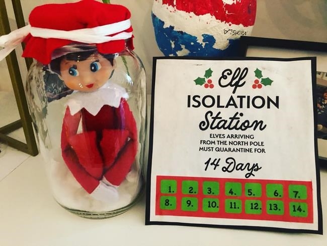 Sanitizing Santa, isolating elves: parents add pandemic themes to Christmas magic | iNFOnews - Vimarsana News