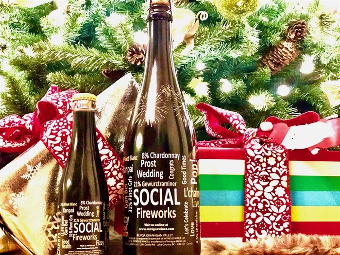 Social Bubbly - perfect to celebrate this year.