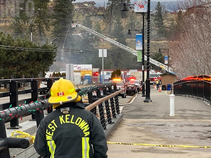UPDATE: Fire destroys West Kelowna boat storage facility | iNFOnews | Thompson-Okanagan's News Source - Vimarsana News