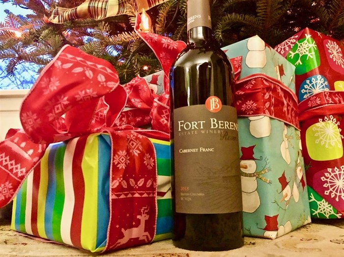 Open Fort Berens Winery Cabernet Franc this Christmas!