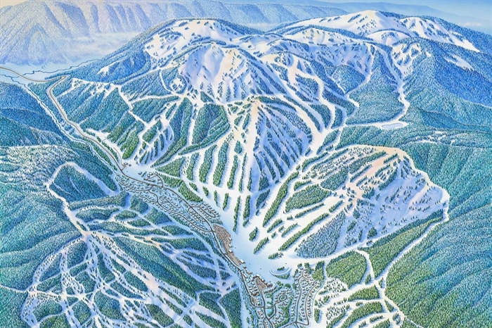 How a legendary ski hill artist created the Sun Peaks trail map | iNFOnews | Thompson-Okanagan's News Source - Vimarsana News