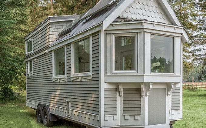 The Heritage tiny home that sleeps two. It