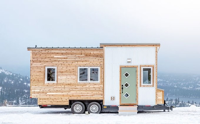 The Cabana tiny home, ideal for full-time living or as a guest suite. 