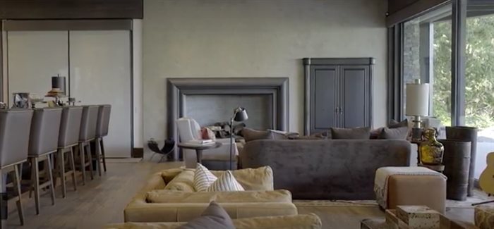 One of the interior shots in the video promoting the sale.