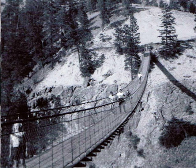 Why Kelowna's first suspension bridge was only open for a year | iNFOnews | Thompson-Okanagan's News Source - Vimarsana News