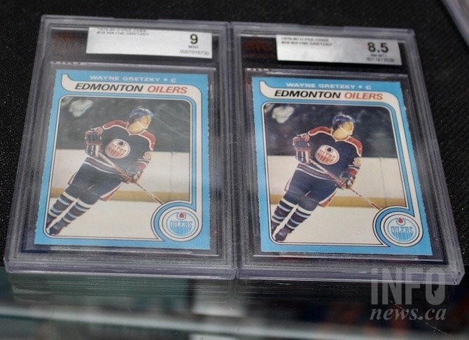 
These two Wayne Gretzky rookie cards are each worth thousands of dollars but, if they had had been graded just a bit higher, at 10, they could sell for $1 million or more.
