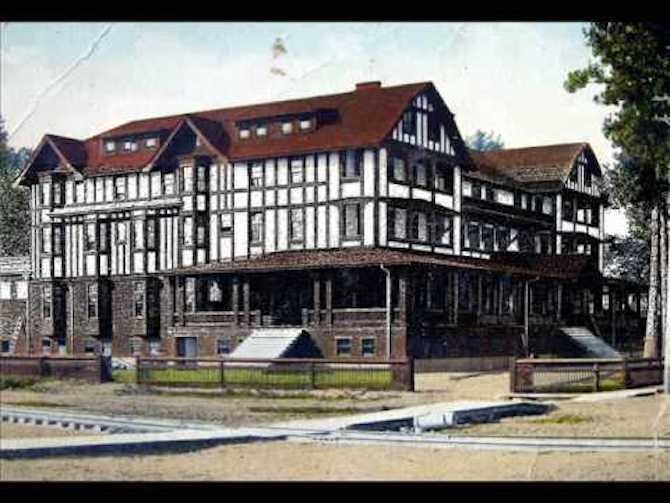 The old CPR Incola Hotel on Lakeshore Drive.