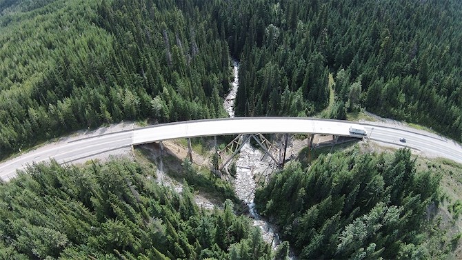 The province recently announced awarding of a contract to rebuild the Quartz Creek bridge west of Golden. The work is expected to start this spring.