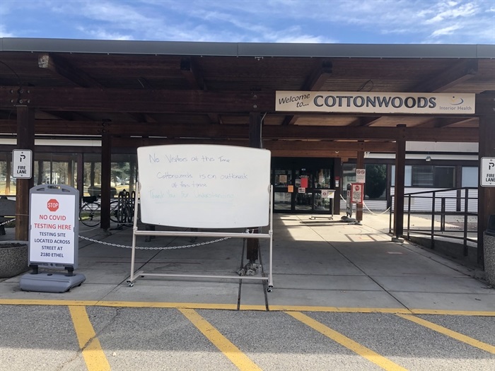 Cottonwoods in Kelowna had an outbreak.