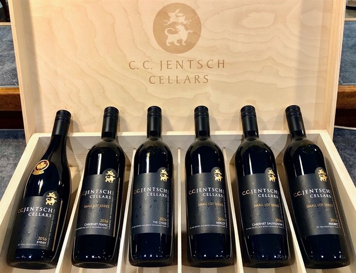 The Chase is C.C. Jentsch's highly rated red wine blend.