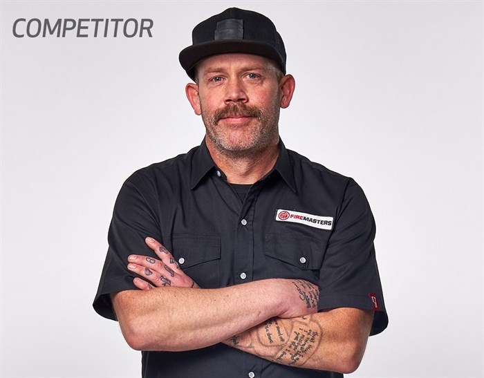 Salt & Brick chef James Holmes of Kelowna will compete in the third season of "Fire Masters" on the Food Network Canada.