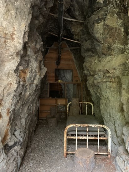 The Hedley monk's cave.