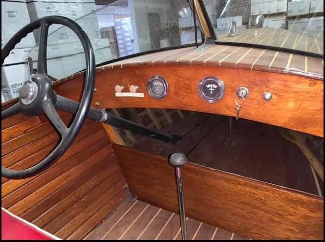 The Duke 'Playmate' is a piece of classic wooden boat history.