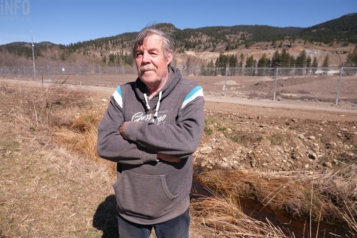 Dave Young has been voicing environmental concerns regarding a cannabis property on Sawmill Road for years.