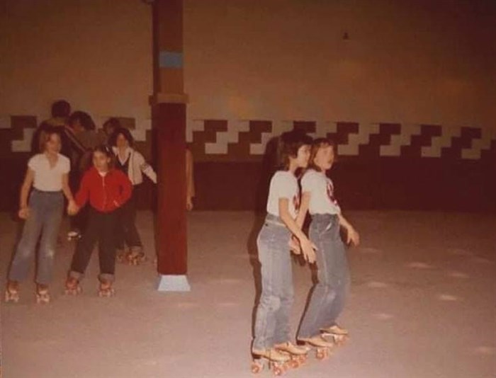 An image of an old roller skating rink was near the north end of St Paul Street.