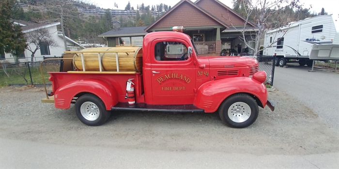 Beloved Okanagan 1940s Fire Truck In Need Of Shelter Infonews Thompson Okanagan S News Source