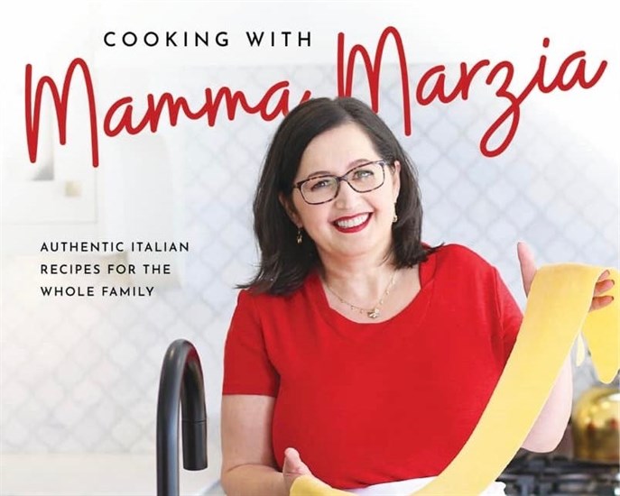 Cooking with Mamma Marzia available for sale on her website 