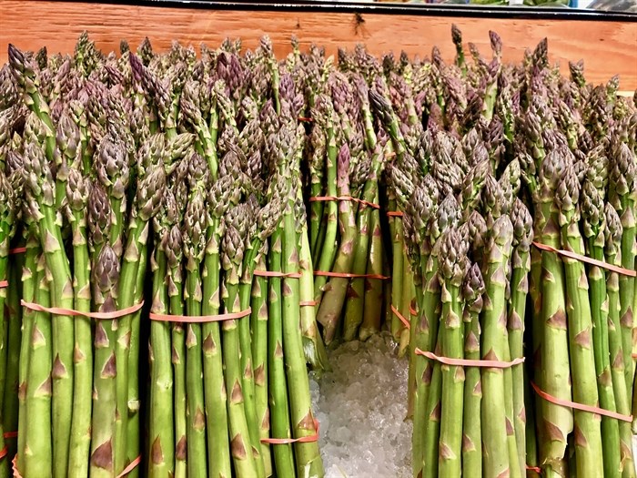 Get em while they are here! Local asparagus is a treat.