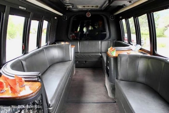 Relax and tour wine country in this luxury vehicle.