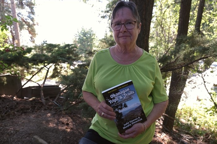 Judie Steeves, co-author of Okanagan Trips and Trails: A guide to British Columbia’s Okanagan Similkameen Regions, is passionate about the outdoors.