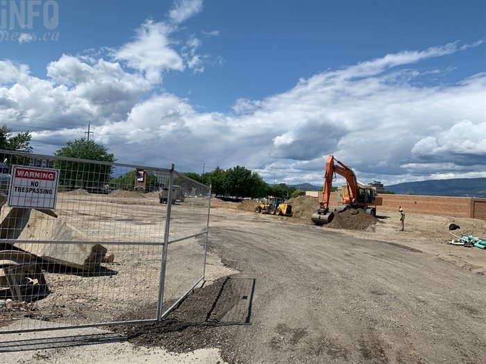 Construction at the Orchard Park Mall Shopping Centre, June 9, 2021.