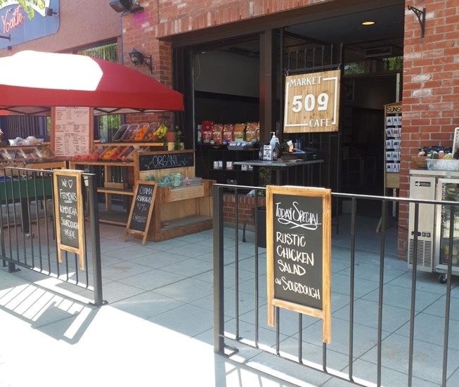 The 509 Market Cafe on Bernard Avenue.