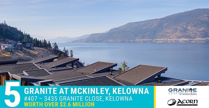 The dream home to be won in Kelowna.