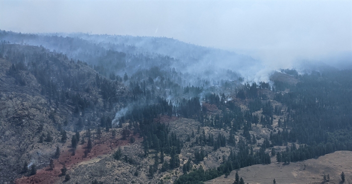 Wildfire Near Okanagan Falls Grows To 1,500 Ha | INFOnews | Thompson ...