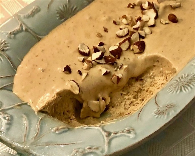 This amazing semifreddo is the creamiest easiest frozen dessert to make at home.