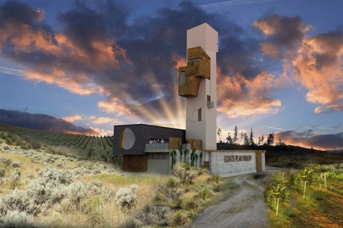 The proposed Goats Peak Winery tower has been rejected by West Kelowna city council.