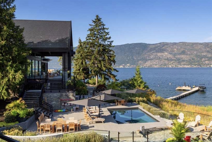 The Waterside Farm, a home on an acreage that’s for sale in Lake Country, has seen a drop in its asking price from $55 million to $48 million.