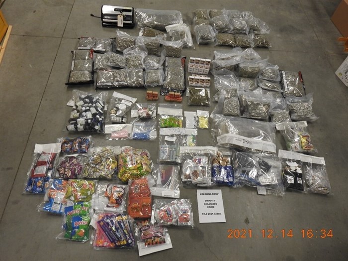 Two male suspects have been arrested in Kelowna for selling drugs to teenagers. 
