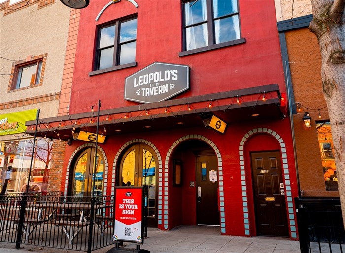 Leopold's Tavern in Kelowna.