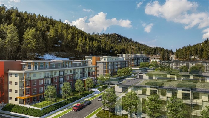 This yet-to-be-built rental development in Kelowna sold to a real estate trust for $86.5 million.