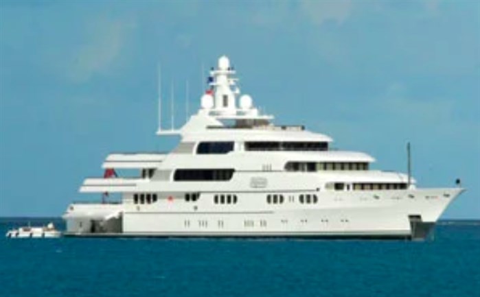 Dave Ritchie's mega yacht, Apoise.