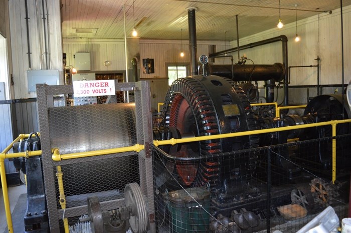 The Silversmith Generating Station. This generator has been operating continuously since 1897.