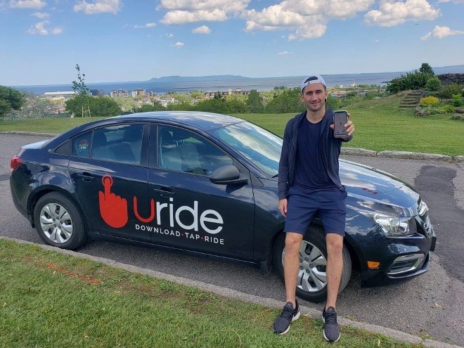 Uride founder and CEO Cody Ruberto.